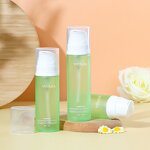 Foam Dispenser Pump Bottles Manufacturer - 100% PCR Reusable PET 100/120/150 ML Clear Purple Green Frost Facia Cleanser