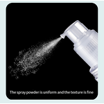 Hair Dry Shampoo Bottle Manufacturer - 30ml Pet Empty Baby Powder Distributor with Powder Spray Pump for Face Masks