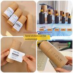 Paper Tube Manufacturer - Custom Strong Kraft Cardboard Child-Resistant Cylinder Cosmetics Lipstick Perfume Vanishing