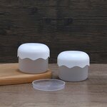 Plastic Jars Manufacturer - Custom 120ml Multi Colors Wide Mouth Slime Containers Yogurt Pudding PP with Lid