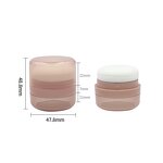 Powder Compact Manufacturer - New Stock 5G Cosmetic Lipstick ABS Fluffy with Standard Exported Packaging