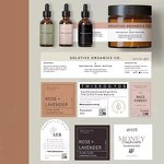 Label Sticker Manufacturer - Customizable UV Printing Essential Oil for Beauty Skin Care Perfume Bottles Logo Customization