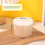 Plastic Food Storage Jars Manufacturer - Reusable Small with Screw Lids Freezer Containers for Ice Cream Canned Food for