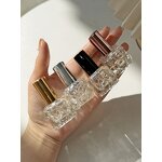 Perfume Bottle Manufacturer - Travel Size 10ml Oud Square Cubic Shape Refillable Empty Glass Container Essential Oil Spraying