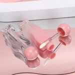 Lip Gloss Tubes Manufacturer - New Stock Luxury 2.5ml Wave Shape Empty Lip Balm Lip Oil Container for Skin Care Wholesale
