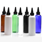 Hair Oil Bottle Manufacturer - Customizable 3oz 4oz 5oz 8oz 12oz Clear Amber PET Plastic With Twist Top Cap Squeeze for