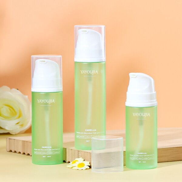 Foam Dispenser Pump Bottles Manufacturer - 100% PCR Reusable PET 100/120/150 ML Clear Purple Green Frost Facia Cleanser