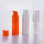 Powder Spray Bottle Manufacturer - High Quality 80ml Transparent Portable Colored Plastic for Shampoo or Loose Powder