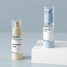 Serum Bottle Manufacturer - Airless Silk Screen Printing Pump Sprayer 15ml to 120ml Plastic Bottles for Cosmetic Skin Care