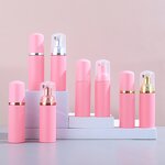 Foam Pump Bottles Manufacturer - Wholesale Pink Pet Plastic 30ml 50ml Eyelash for Facial Cleanser & Shampoo for Skin Care