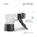 Trigger Sprayer Manufacturer - 28mm All-Plastic with Chemical-Resistant Screw Cap Stream-Spray Function for Household