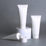 Sunblock Packaging Manufacturer - Custom Logo Empty BB 50g 50ml White Skincare Cosmetic Tube Plastic PE Hand Cream Face