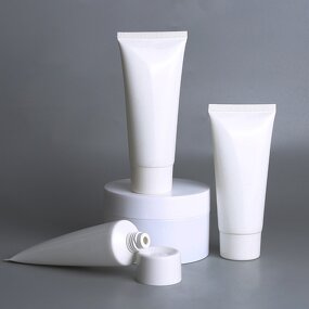 Sunblock Packaging Manufacturer - Custom Logo Empty BB 50g 50ml White Skincare Cosmetic Tube Plastic PE Hand Cream Face