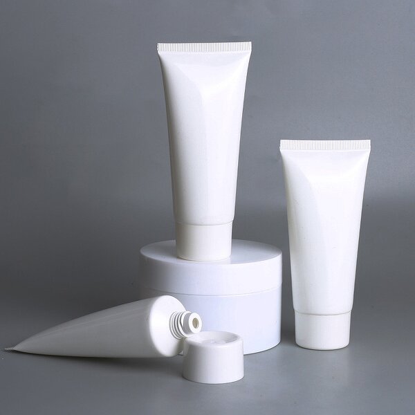Sunblock Packaging Manufacturer - Custom Logo Empty BB 50g 50ml White Skincare Cosmetic Tube Plastic PE Hand Cream Face