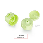 Cosmetic Tubes Manufacturer - Vogue Matte Light Green 50ml/100ml Empty Soft Squeeze Soft Tube for Facial Cleanser Eye