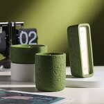 Aromatherapy Product Manufacturer - Hot-Selling High-End Solid Stone Pattern Cement Cup for Candle for Packaging or Gift
