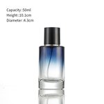 Perfume Bottles Manufacturer - Wholesale 30ml 50ml 100ml Empty Glass Gradient Color Circular for Eye Cream Screen Printing