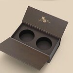 Gift Box Manufacturer - Wholesale Luxury Rigid Paper Cardboard Magnetic Closure Empty Perfume Bottle Cosmetic Rigid Boxes