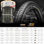 Mountain Bicycle Tire Manufacturer - Continental Folding Race KING TR 50/55-559 50/55- 584 50/55-622 26/27.5/29 Inch