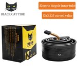 Electric Bicycle Inner Tube Manufacturer - Full Size Black Cat 12/14/16/18/20/22inch Straight and Curved Valves