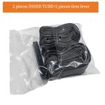 Bicycle Inner Tube Manufacturer - Cheap 20 Inch 20x1.75/2.125 Schrader Value with Tires Lever for Cruisers/BMX/Mountain Bikes