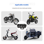 Bicycle Headlight Manufacturer - Super Bright 12V 48 60 Volt LED for Electric Bicycle Yellow White Spotlight