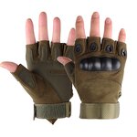 Cycling Gloves Manufacturer - Wholesale Cheap High Quality Color Khaki Half Finger for Outdoor Fitness