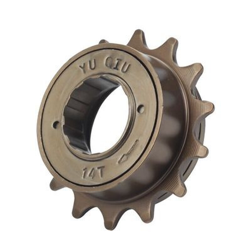 Single Speed Freewheel Manufacturer - Folding Bicycle 14T Sprocket Brown