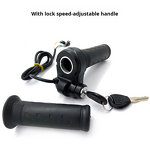 Electric Bicycle Handlebar Manufacturer - Waterproof Durable Anti-Slip Speed Control Ignition Lock for Bicycle Parts