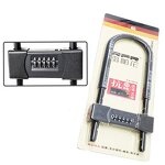 Motorcycle Combination Lock Manufacturer - New Design Anti-breaking U Lock Secure for Motorcycles Electric Cars and Glass Doors