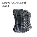 Fat Bike Tires Manufacturer - High Quality 16-inch 20-inch 26-inch 16x4.0 20x3.0 20x4.0 26x4.0 Foldable for E-bike