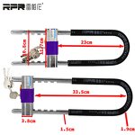 Glass Door Lock Manufacturer - RPR Anti-theft Waterproof U for Bicycle Electric Bicycle Motorcycle