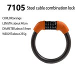 Bicycle Combination Lock Manufacturer - Factory Price 4/5 Digit Keyless Security for Bicycle E-bike