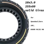 Solid Tire Manufacturer - Explosion-Proof 10 Inch 80/65-6 255X80 Off-Road 10x3.0 for Zero 10x Parts
