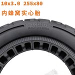 Solid Tires Manufacturer - High Quality Inner Honeycomb Rubber 255X80 10x3.0 Off-Road for Electric Scooters