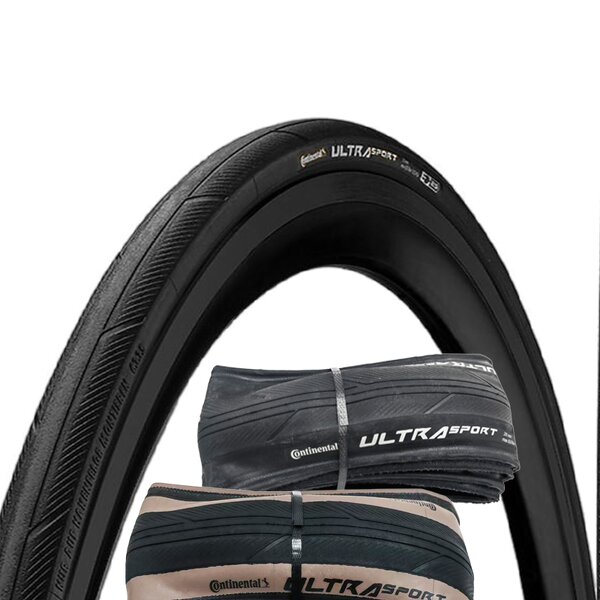 Road Tires Manufacturer - Continental Ultra Sport III 700C Racing Folding BLACK BROWN 25-622 28-622