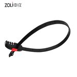 Scooter Helmet Lock Manufacturer - ABS+Stainless Steel Bike Motorcycle 3-digit Password MULTI-PURPOSE Portable