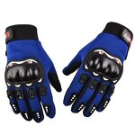 Racing Gloves Manufacturer - Motowolf Sport Touch Screen Knuckle Protection Anti-slip Full Finger Cycling