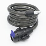 Mountain Bike Lock Manufacturer - New Design Anti-breaking Motorbike Key Lock 12mmx1.2m Chain Cable Anti-theft