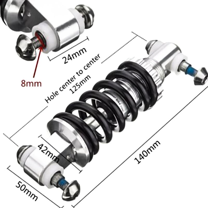 Bicycle Shock Absorber Manufacturer - Rear Suspension 125mm