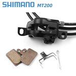 Bicycle Brake Manufacturer - Shi Mano MT200 800/1450mm MTB Hydraulic Disc Set for Mountain Bike E-bike