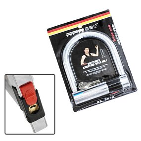 Motorcycle U Lock Manufacturer - RPR High Security Heavy Duty Keys Open Waterproof Rustproof Bike with Keys