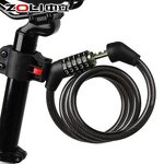 Bike Lock Manufacturer - Safety Anti Theft 5 Digital Code Combination Security Steel Cable