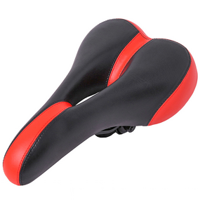 Bicycle Seat Cushion Manufacturer - Mountain Hollow High-Elastic Leather Soft Medium Hole Breathable Colorful Design
