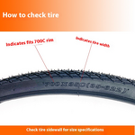 Bicycle Tire Manufacturer - Black Cat 700x25C 28C 32C 35C 38C Anti-Slip Travel Rubber Tube for Road Bikes