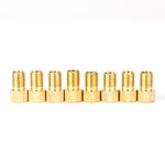Bicycle Valve Adapter Manufacturer - Copper Presta to Schrader Brass Converter for Mountain Bike Pump Inflator