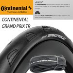 Road Bike Tires Manufacturer - Continental GRAND PIRX Tubeless Ready 700x25 /28/30 /32 Puncture Proof TR Folding