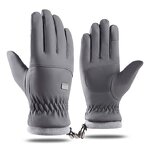 Motorcycle Gloves Manufacturer - 2022 Winter Waterproof Full Finger Racing Fleece Touch for Winter Thermal