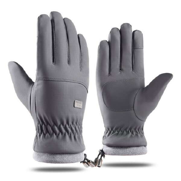 Motorcycle Gloves Manufacturer - 2022 Winter Waterproof Full Finger Racing Fleece Touch for Winter Thermal