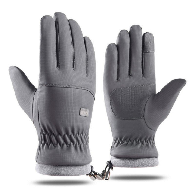 Motorcycle Gloves Manufacturer - 2022 Winter Waterproof Full Finger Racing Fleece Touch for Winter Thermal